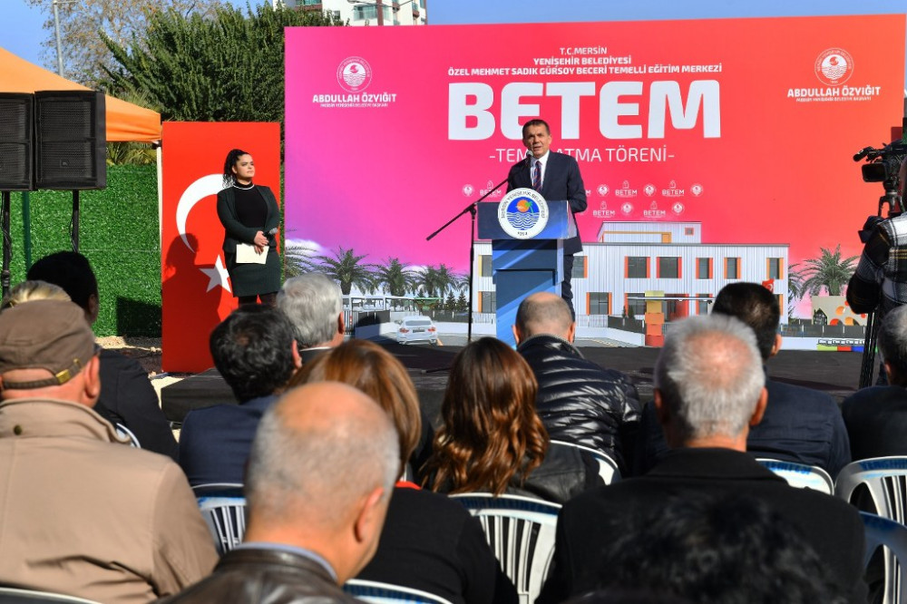 Yenişehir Belediyesi İkinci BETEM’in Temelini Attı